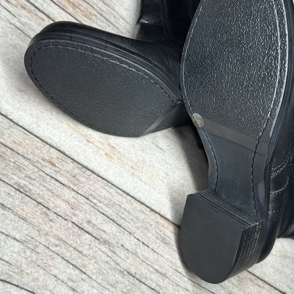 BCBG GENERATION Leather Pull On Boots 6.5 - Picture 3 of 5